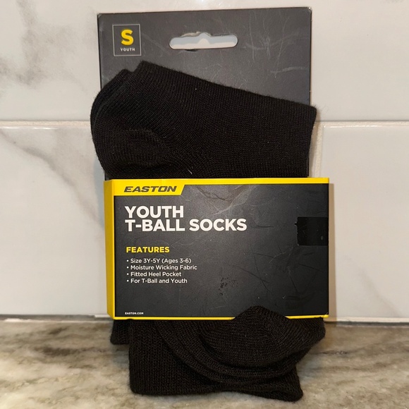 Easton Sports Athletic Moisture Wicking YOUTH T-Ball Unisex Baseball SOCKS Sz S - Picture 1 of 3